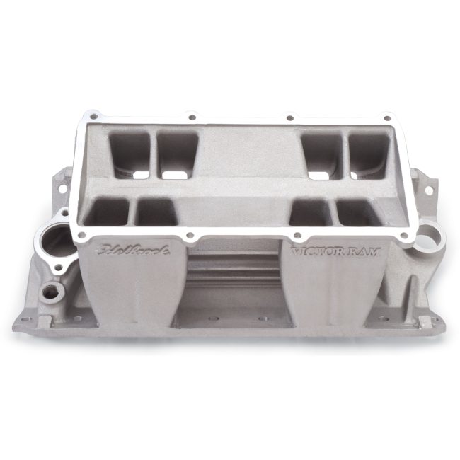 Drag Racing Chevy Intake Victor Ram 23-Degree Intake Manifold Base for Small-Block ChevySKU ...